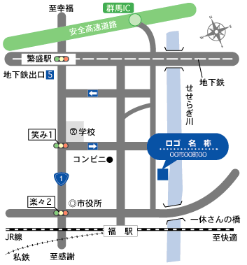 デザイン地図 案内図の制作依頼はmap Design 印刷 ホームページ用地図制作会社