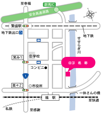 デザイン地図 案内図の制作依頼はmap Design 印刷 ホームページ用地図制作会社